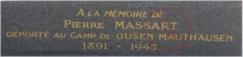 Plaque commémorative