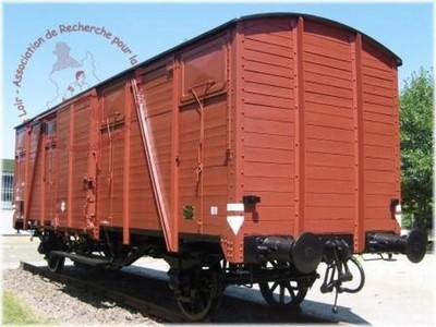 Le wagon du Camp de Voves