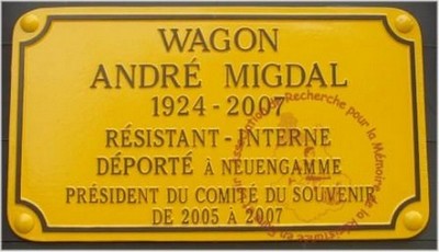 Plaque commémorative
