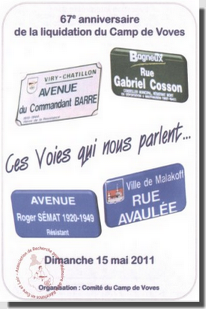 Couverture de la plaquette 'Ces Voies qui nous parlent…'