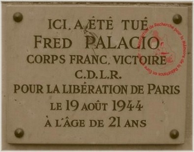 Plaque commémorative