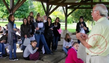 Etienne EGRET et les élèves